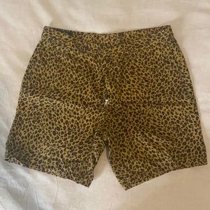 Gitman bros leopard shorts